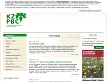 Tablet Screenshot of kzpbc.com.pl
